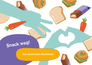 Elementkarte zum Spiel "Snack weg! Das dynamische Würfelspiel zu Pausensnacks und Normsetzung"
